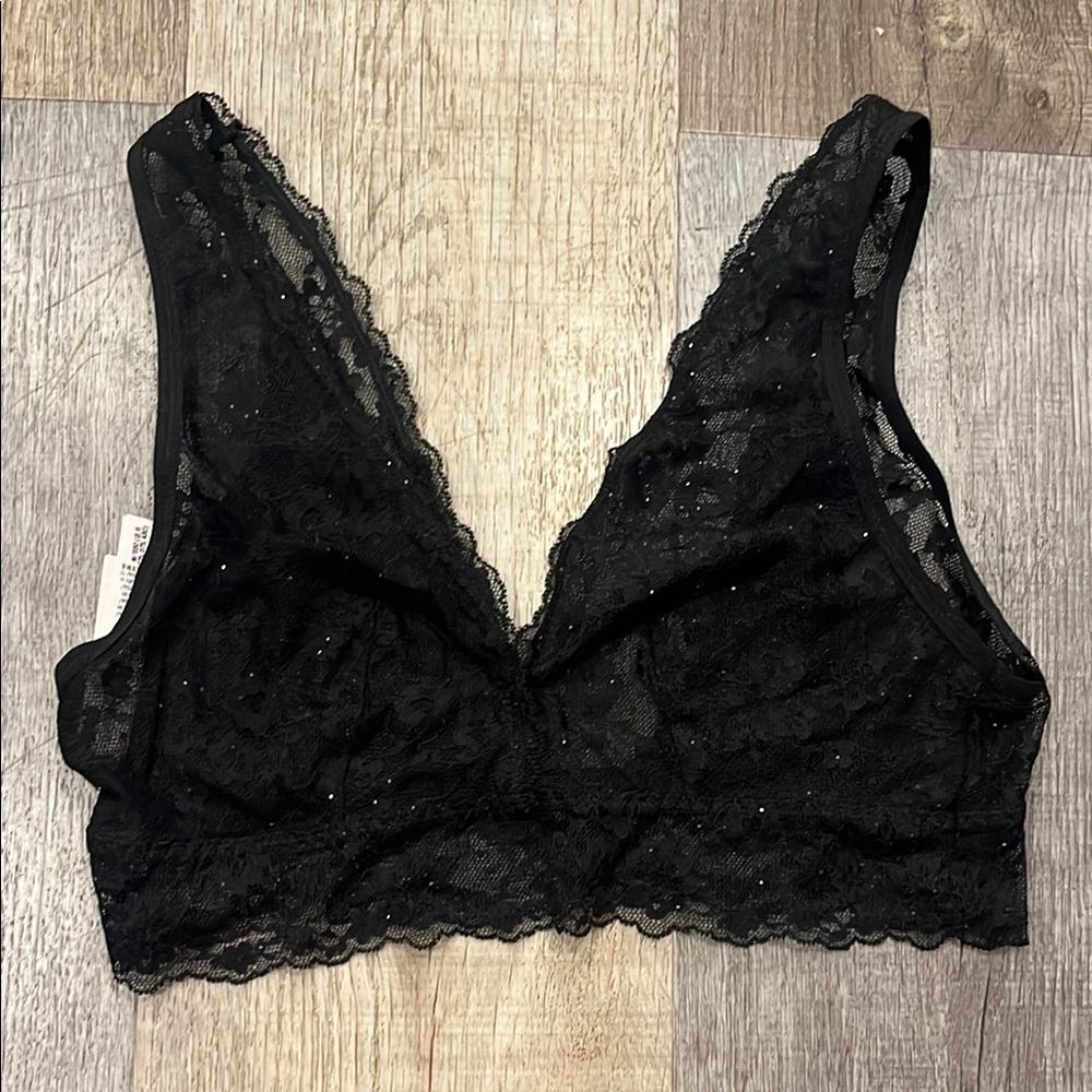 Victoria's Secret Black Lace Bralette